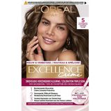 L'Oréal - Excellence Crème - Permanente Crèmekleuring - Lichtbruin - 2x