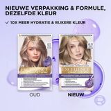 L'Oréal - Excellence Cool Crème - Permanente Haarkleuring - 8.11 - Ultra As Lichtblond - 2x