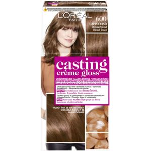 L'Oréal - Casting Crème Gloss - Semi-Permanente Haarkleuring - 600 Donkerblond - 2x