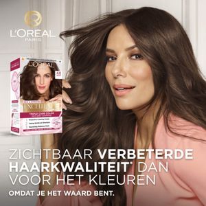 L'Oréal - Excellence Crème - Permanente Crèmekleuring - Donkerbruin - 2 x Voordeelverpakking