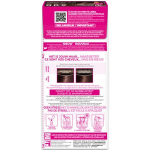 L'Oréal - Casting Crème Gloss - Semi-Permanente Haarkleuring - 400 Middenbruin - 2x