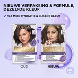 L'Oréal - Excellence Cool Crème - Permanente Crèmekleuring - Ultra As Lichtbruin - 2 x Voordeelverpakking