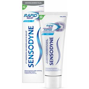 Sensodyne - Rapid Relief - Tandpasta - Mint - 6x 75 ml