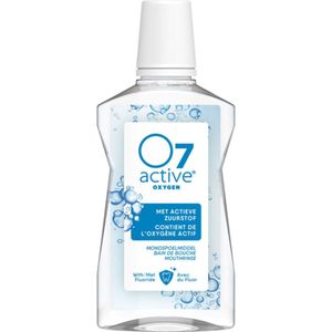 O7 Active - Mondspoelmiddel - 500 ml - Alcoholvrij - Voor Dagelijks Gebruik