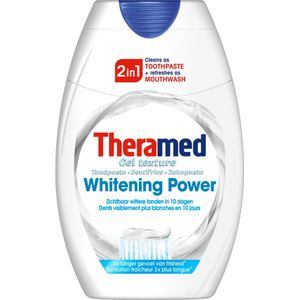 Theramed - 2in1 Whitening Power - Tandpasta - 6x 75 ml