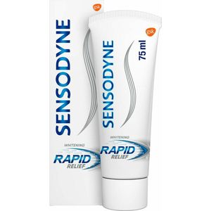 Sensodyne - Rapid Relief Whitening - Tandpasta - 6x 75 ml