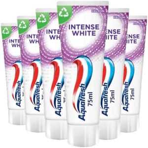 Aquafresh - Intense White - Tandpasta - 6x 75 ml