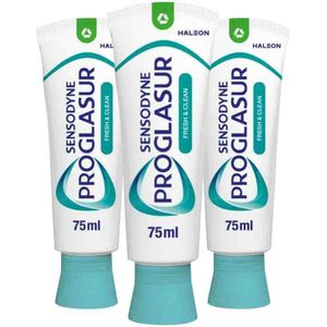 Sensodyne ProGlasur Multi-Action Fresh & Clean - Tandpasta - 3x 75 ml