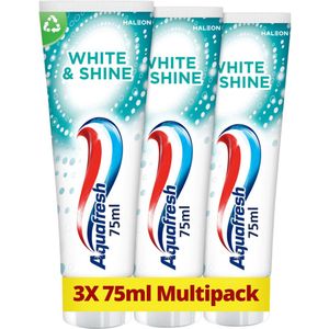 Aquafresh - White & Shine - Tandpasta - 3 Stuks