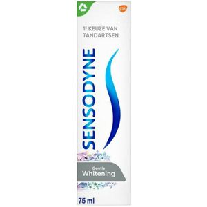 Sensodyne - Tandpasta Gentle Whitening - 2 x 75 ml - Voor Gevoelige Tanden