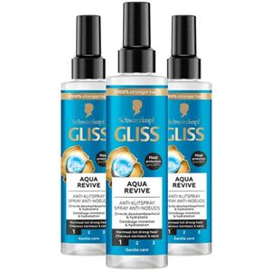 Gliss - Aqua Revive - Anti-Klit Spray - 200 ml