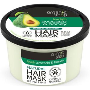 Organic Shop - Haarmasker - Avocado & Honey - 250 ml