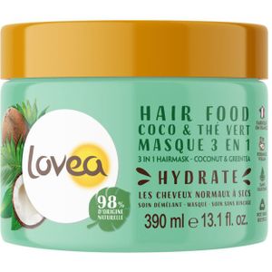 Lovea - Kokos en Groene Thee - 3-in-1 Haarmasker - 390 ml