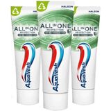 Aquafresh - All-in-One Protection Antibacterial Action - Tandpasta - 3x 75 ml