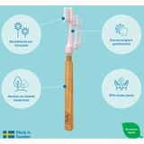 TePe Choice - Tandenborstel - Roze - 6x - Zachte Borstelharen - Duurzaam