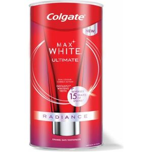 Colgate - Max White Ultimate - Tandpasta - Voordeelverpakking - 3 x 75 ml