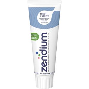 Zendium - Fresh+White - Tandpasta - 75 ml - 100% Natuurlijke Enzymen