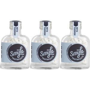 Smyle - Tandpasta Tabs - 65 Stuks - Met Fluoride - Duurzaam en Natuurlijke Ingrediënten