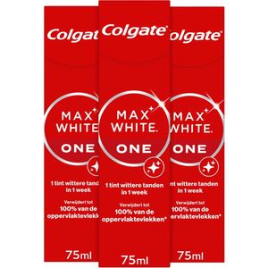 Colgate - Max White One - Tandpasta - 3x 75 ml