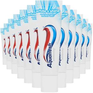 Aquafresh - White Mini - Tandpasta - 12x 15 ml