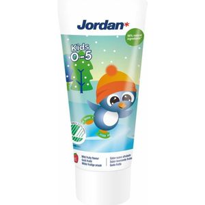 Jordan - Tandpasta Kids - 50 ml - Voor Kinderen 0-5 Jaar - Frambozensmaak