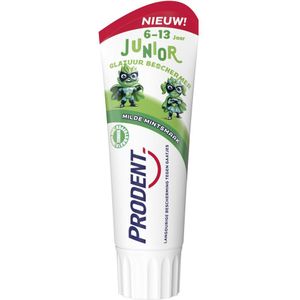 Prodent - Junior 6+ Glazuur Beschermer - Tandpasta - 6x 75 ml