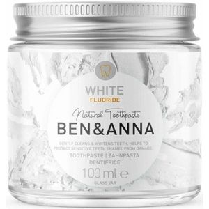 Ben & Anna - Tandpasta - Fluoride Whitening - 100 gr