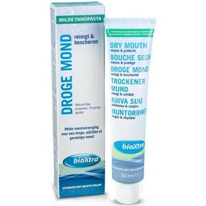 BioXtra - Tandpasta - 3x 50 ml - Natuurlijke Antimicrobiële Formule