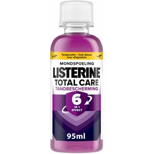 Listerine - Mondwater Total Care - Reisverpakking - 3x 95 ml - Frisse Muntsmaak
