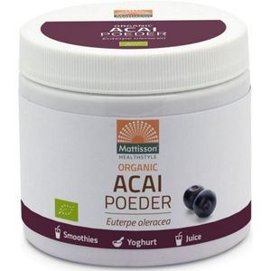 Mattisson - Acai Poeder - 125 gr - Bio