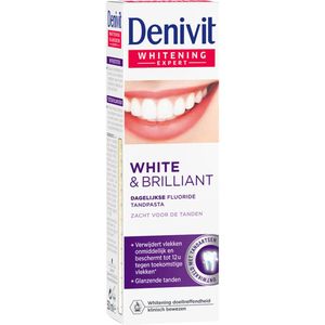 Denivit - Ultimate White & Brilliant - Tandpasta - 6x 50 ml