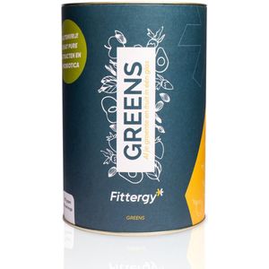 Fittergy - Supplements Greens - 270 gr - Met Extra Vitamine C - Glutenvrij