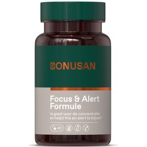 Bonusan - Focus en Alert Formule - 40 Capsules
