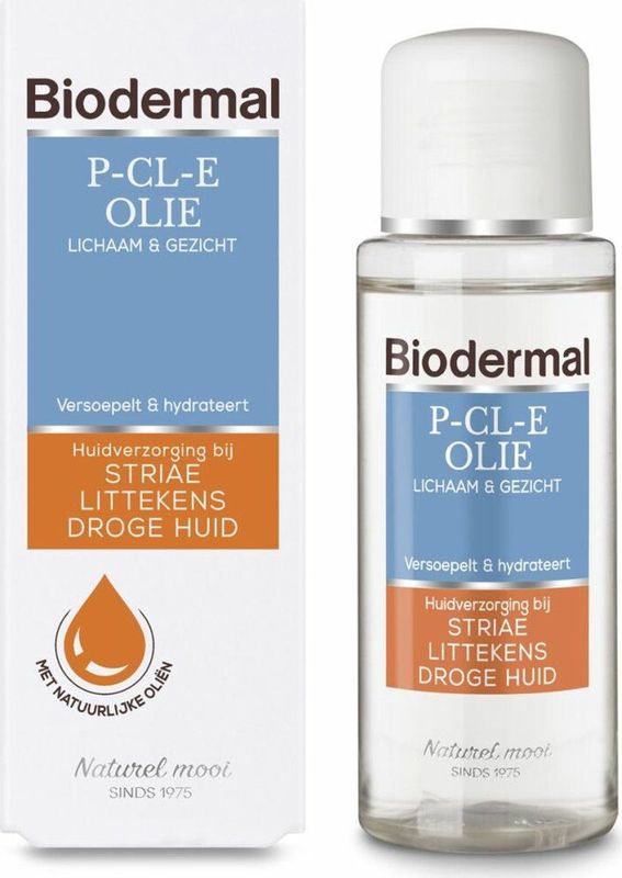 Biodermal - P-CL-E Olie - 75 ml - Huidverzorging voor Littekens en Striae