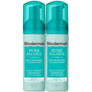 Biodermal - Pure Balance - Cleansing Mousse - 150 ml - Skin Renewing