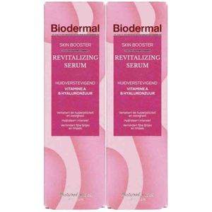 Biodermal - Skin Booster Serum - Vitamine A - 2 x 30 ml - Voordeelverpakking