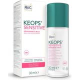 RoC Keops - Deodorant Roller - 3 x 30 ml - Sensitive - Voordeelverpakking