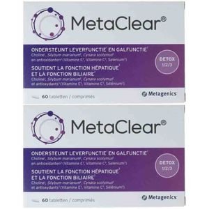 Metagenics - MetaClear - 60 Tabletten - Detox Kuur