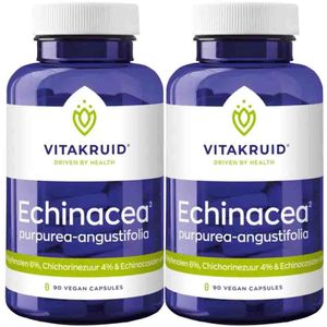 Vitakruid - Echinacea Purpurea Angustifolia - 90 Tabletten - Duo-extract - Met Vitamine C