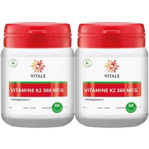 Vitals - Vitamine K2 - 360mcg - 60 Capsules