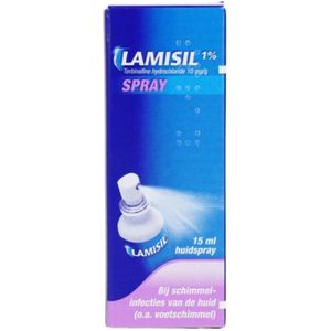Lamisil - Spray 1% - Voetschimmelcrème - 10 mg/g - 15 ml