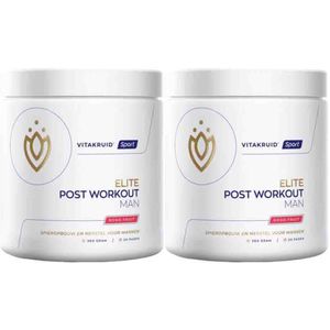 Vitakruid - Post Workout Elite Man - 360 gr - L-Glutamine - Ondersteunt Herstel Na Inspanning
