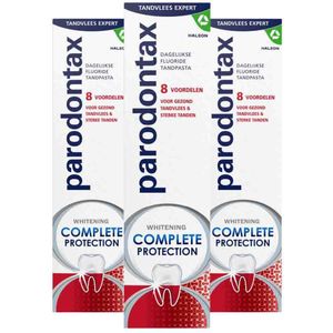 Parodontax - Complete Protection Whitening - Tandpasta - 3x 75 ml