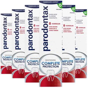Parodontax - Complete Protection Whitening - Tandpasta - 6x 75 ml