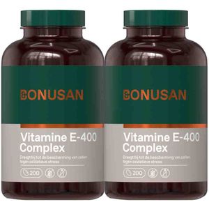 Bonusan - Vitamine E 400 Complex - 200 Capsules