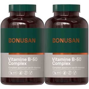 Bonusan - Vitamine B50 Complex - 200 Capsules