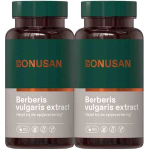 Bonusan - Berberis Vulgaris - 60 Vegacapsules