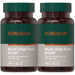 Bonusan - Multi Vital Forte - Actief - 60 Tabletten