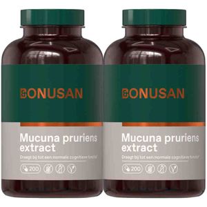 Bonusan - Mucuna Pruriens - 200 Capsules