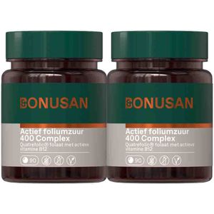 Bonusan - Actief Foliumzuur - 400 mcg - 90 Tabletten